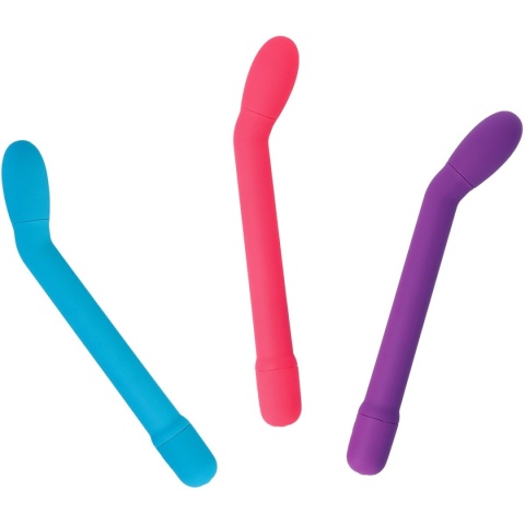 Virgite Caress Pink – wibrator punktu G z zaokrągloną końcówką Virgite Caress Pink – wibrator punktu G z zaokrągloną końcówką