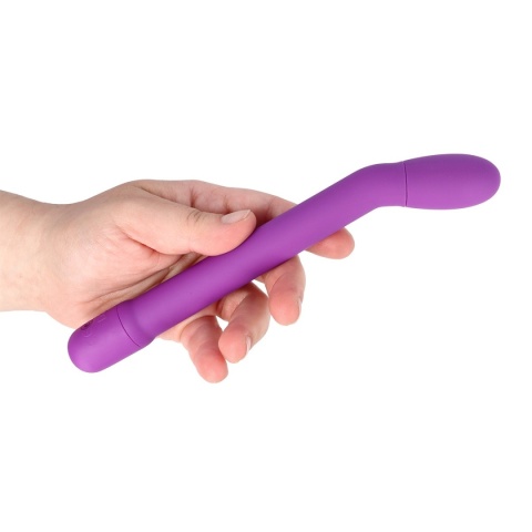 Virgite Caress Purple – wibrator punktu G z zaokrągloną końcówką Virgite Caress Purple – wibrator punktu G z zaokrągloną końcówką