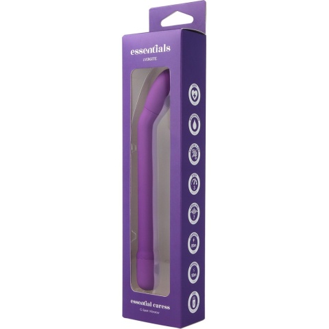 Virgite Caress Purple – wibrator punktu G z zaokrągloną końcówką Virgite Caress Purple – wibrator punktu G z zaokrągloną końcówką