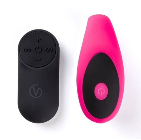 Virgite E12 Pink – Wibrator dla par z pilotem i stymulacją punktu G oraz łechtaczki Virgite E12 Pink – Wibrator dla par z pilotem i stymulacją punktu G oraz łechtaczki