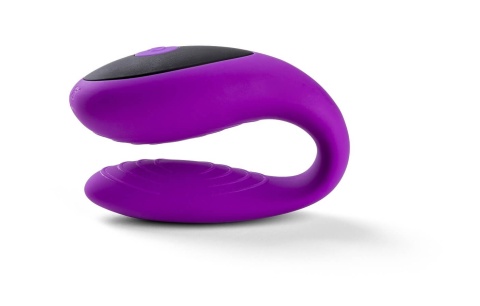 Virgite E12 Purple – Wibrator dla par z pilotem i stymulacją punktu G oraz łechtaczki Virgite E12 Purple – Wibrator dla par z pilotem i stymulacją punktu G oraz łechtaczki