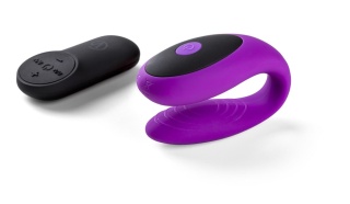 Virgite E12 Purple – Wibrator dla par z pilotem i stymulacją punktu G oraz łechtaczki