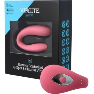 Virgite A4 – Wibrator z aplikacją do stymulacji punktu G i łechtaczki (dla par)