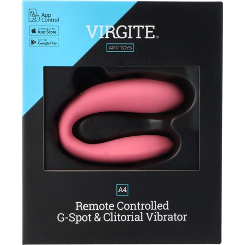Virgite A4 – Wibrator z aplikacją do stymulacji punktu G i łechtaczki (dla par) Virgite A4 – Wibrator z aplikacją do stymulacji punktu G i łechtaczki (dla par)