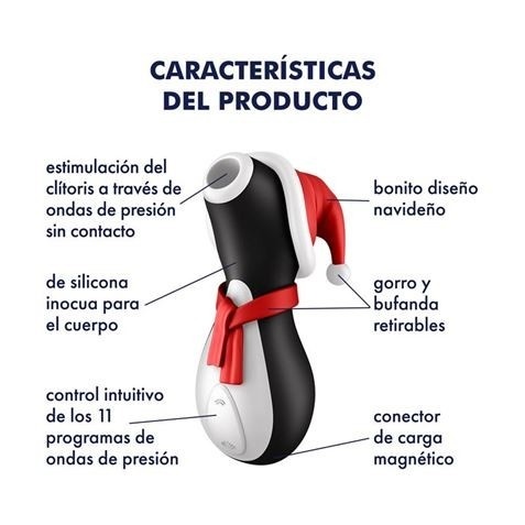 Satisfyer Penguin Holiday Edition – świąteczna edycja pingwinka Satisfyer Penguin Holiday Edition – świąteczna edycja pingwinka