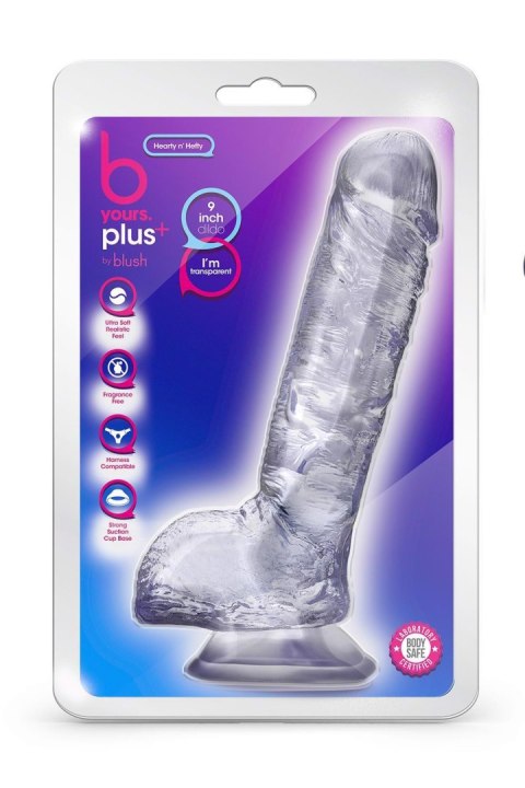 B YOURS PLUS HEARTY N’ HEFTY CLEAR B YOURS PLUS HEARTY N’ HEFTY CLEAR