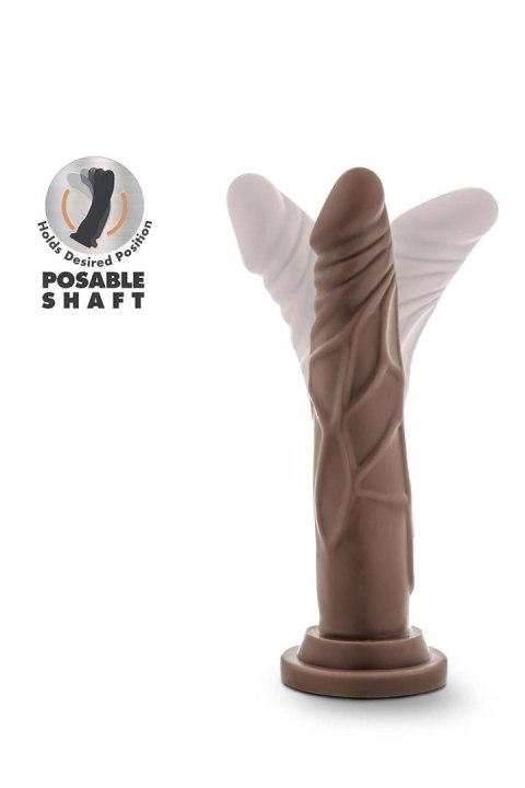 DR. SKIN SILICONE DR. CARTER 7 INCH DONG WITH SUCTION CUP CHOCOLATE DR. SKIN SILICONE DR. CARTER 7 INCH DONG WITH SUCTION CUP CHOCOLATE