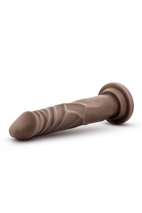 DR. SKIN SILICONE DR. CARTER 7 INCH DONG WITH SUCTION CUP CHOCOLATE DR. SKIN SILICONE DR. CARTER 7 INCH DONG WITH SUCTION CUP CHOCOLATE