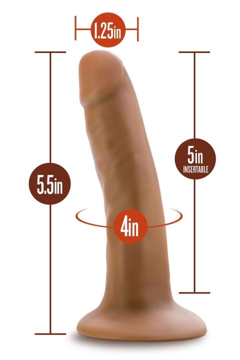 DR. SKIN SILICONE DR. LUCAS 5 INCH DONG WITH SUCTION CUP MOCHA DR. SKIN SILICONE DR. LUCAS 5 INCH DONG WITH SUCTION CUP MOCHA