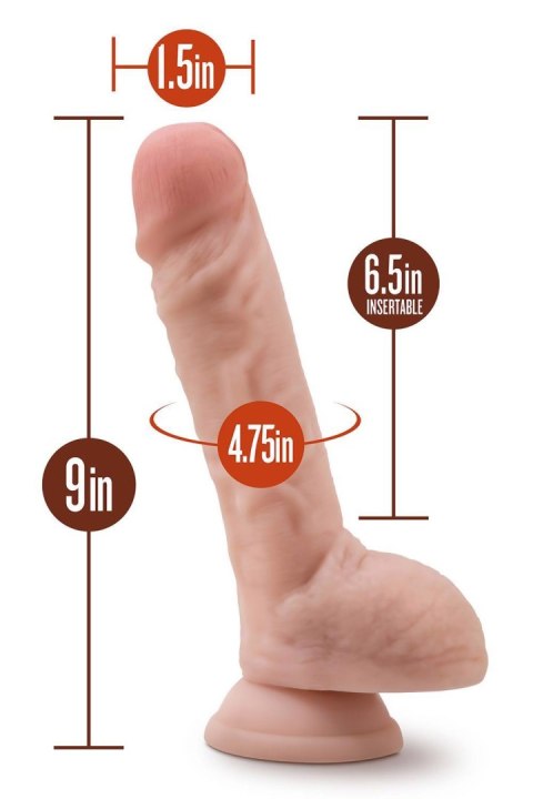 DR. SKIN SILICONE DR. MASON 9 INCH DILDO WITH SUCTION CUP VANILLA DR. SKIN SILICONE DR. MASON 9 INCH DILDO WITH SUCTION CUP VANILLA