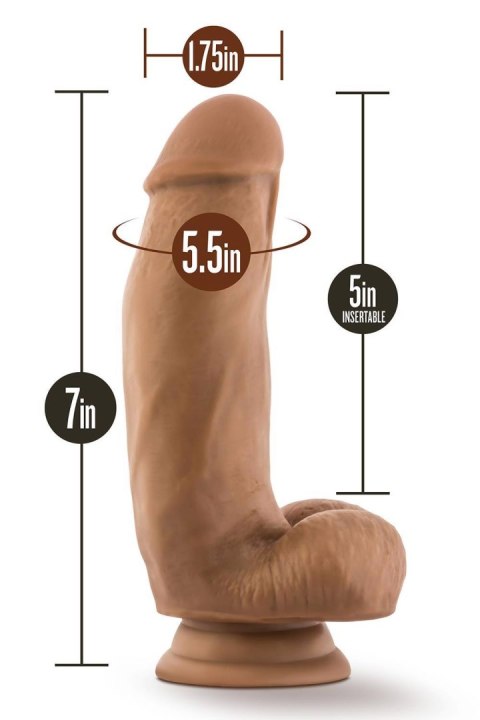 DR. SKIN SILICONE DR. SAMUEL 7 INCH DILDO WITH SUCTION CUP MOCHA DR. SKIN SILICONE DR. SAMUEL 7 INCH DILDO WITH SUCTION CUP MOCHA
