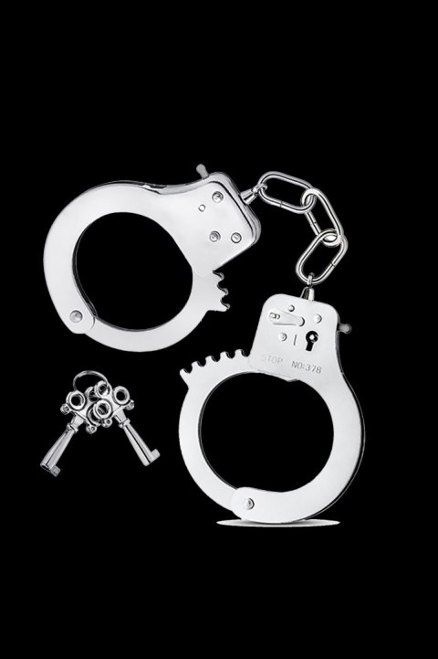 MAI No.38 METAL HANDCUFFS SILVER MAI No.38 METAL HANDCUFFS SILVER