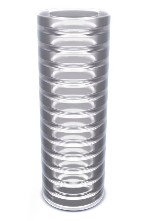RIZE RIBZ SELF LUBRICATING STROKER CLEAR RIZE RIBZ SELF LUBRICATING STROKER CLEAR