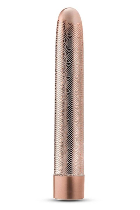 THE COLLECTION LATTICE 7 INCH RECHARGEABLE VIBE ROSE GOLD THE COLLECTION LATTICE 7 INCH RECHARGEABLE VIBE ROSE GOLD