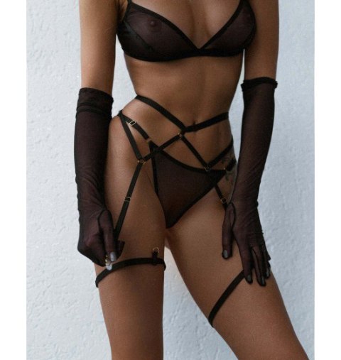 Promees Ginny Black stringi L/XL