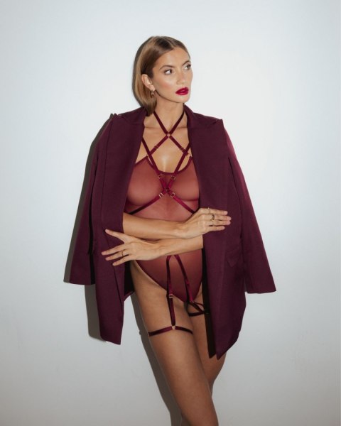 Promees Promees Batty Burgundy body XS/S