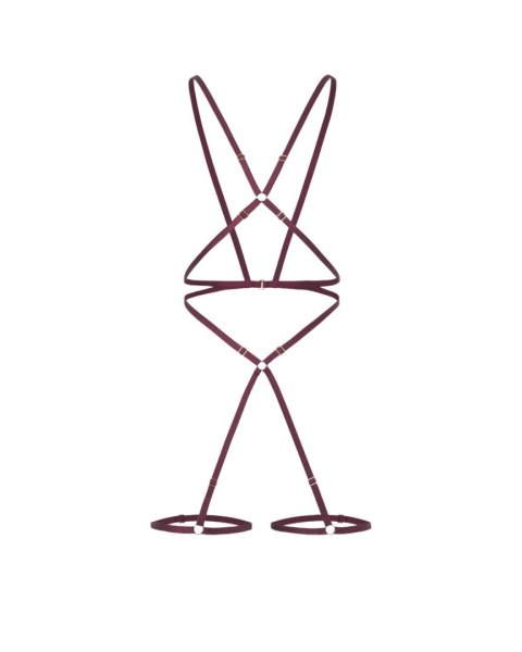 Promees Promees Batty burgundy Body Harness