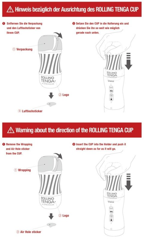 Tenga Tenga Gyro Roller Cup Gentle