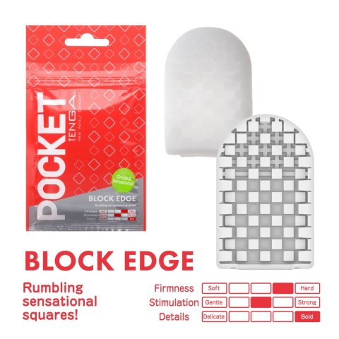 Tenga Tenga - Pocket Stroker Block Edge