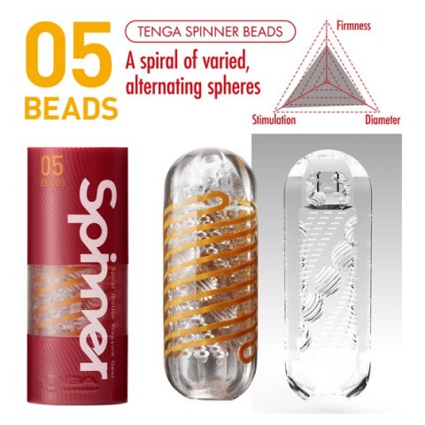 Tenga Tenga Spinner Masturbator 05 Beads