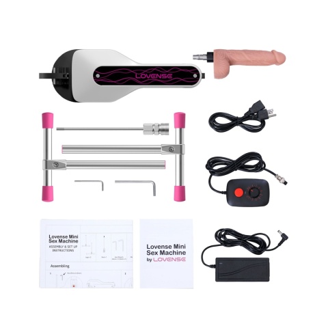 Zestaw Lovense Mini Sex Machine z akcesoriami Zestaw Lovense Mini Sex Machine z akcesoriami
