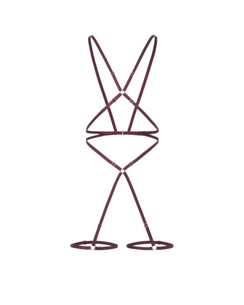 Promees Promees Batty burgundy Body Harness