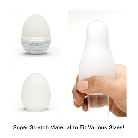 Tenga Elastyczny mini masturbator jajko Tenga Egg Silky II EGG-018