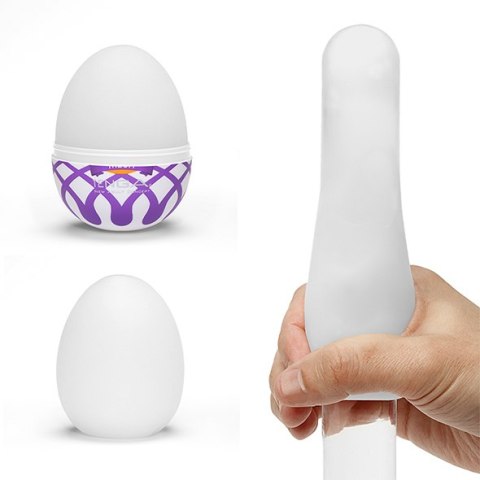 Tenga Elastyczny mini masturbator jajko Tenga Egg Wonder Mesh EGG-W03
