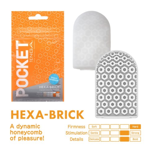 Tenga Tenga - Pocket Stroker Hexa-Brick