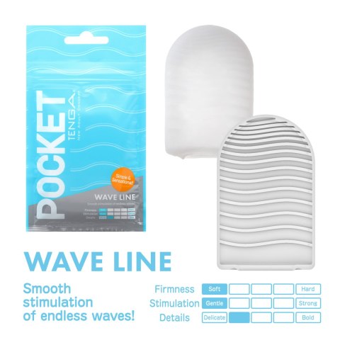 Tenga Tenga - Pocket Stroker Wave Line