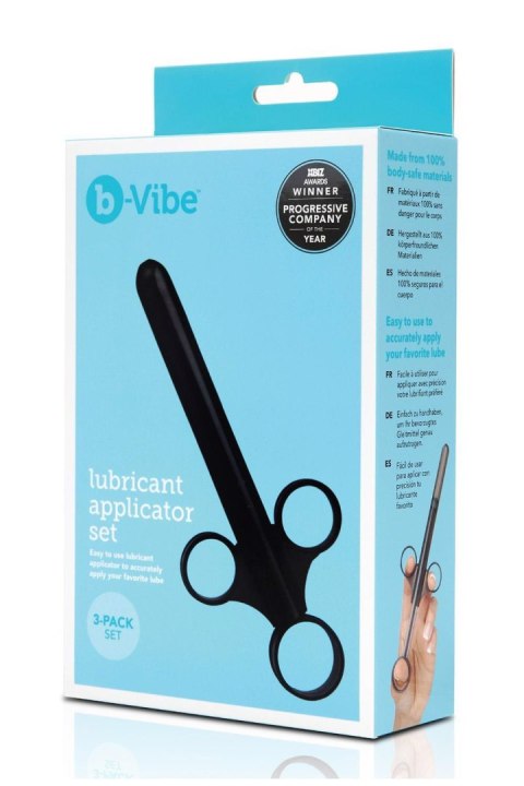 B-VIBE LUBRICANT APPLICATOR 3-PACK SET B-VIBE LUBRICANT APPLICATOR 3-PACK SET
