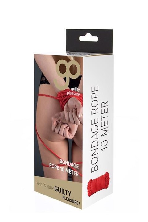 GP BONDAGE ROPE 10M RED GP BONDAGE ROPE 10M RED