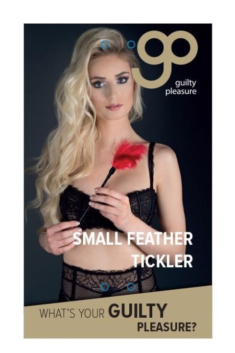 GP SMALL FEATHER TICKLER RED GP SMALL FEATHER TICKLER RED
