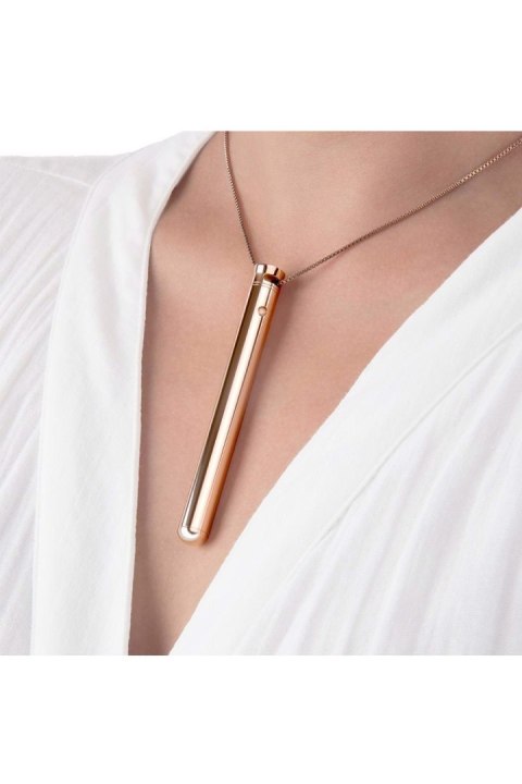 LE WAND LE WAND VIBRATING NECKLACE ROSE GOLD LE WAND LE WAND VIBRATING NECKLACE ROSE GOLD