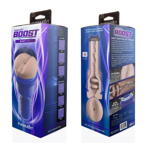 Fleshlight Fleshlight Boost Blast Female: Light Medium Flesh - masturbator
