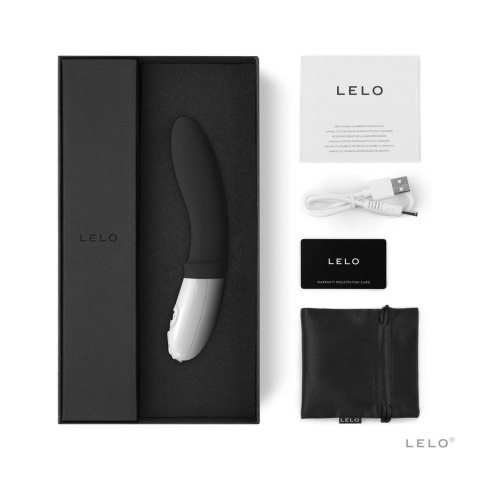 LELO BILLY 2 Black – Luksusowy Wibrator Analny i Masażer Prostaty