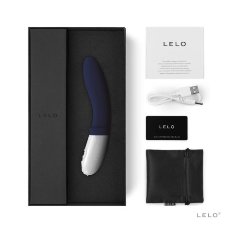 LELO BILLY 2 Deep Blue – Luksusowy Wibrator Analny i Masażer Prostaty