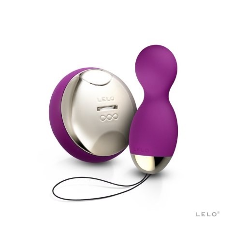 LELO HULA Beads Deep Rose – Wibrujące i Rotujące Kulki z Pilotem SenseMotion