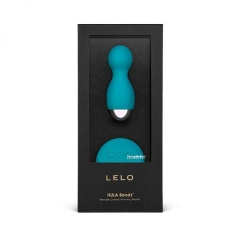 LELO HULA Beads Ocean Blue – Wibrujące i Rotujące Kulki z Pilotem SenseMotion