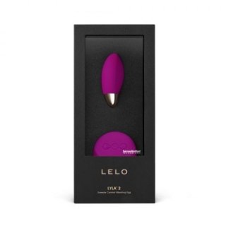 LELO LYLA 2 Deep Rose – Zdalnie Sterowane Jajeczko Wibrujące SenseMotion