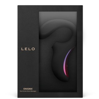 LELO ENIGMA Black – Luksusowy Wibrator Soniczny z Podwójną Stymulacją