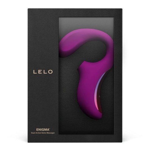 LELO ENIGMA Deep Rose – Luksusowy Wibrator Soniczny z Podwójną Stymulacją