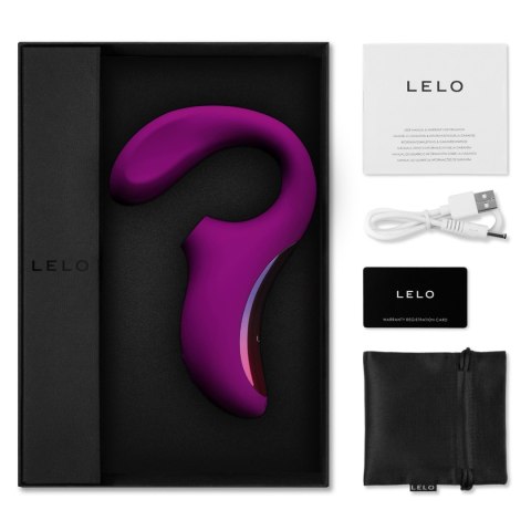 LELO ENIGMA Deep Rose – Luksusowy Wibrator Soniczny z Podwójną Stymulacją