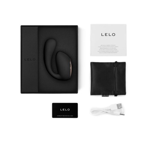 LELO IDA Wave Black – Wibrator Podwójny z Aplikacją i WaveMotion