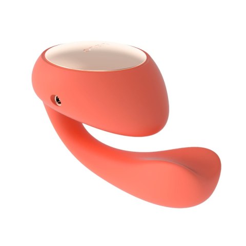 LELO IDA Wave Coral Red– Wibrator Podwójny z Aplikacją i WaveMotion