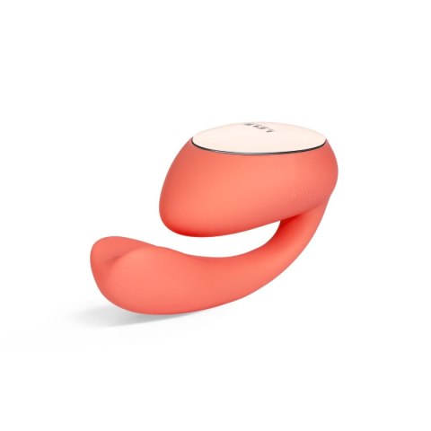 LELO IDA Wave Coral Red– Wibrator Podwójny z Aplikacją i WaveMotion