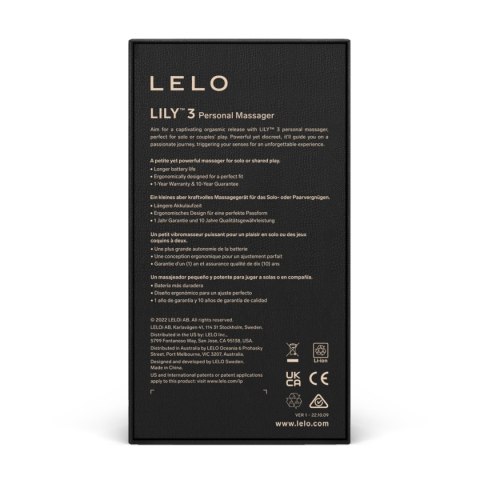 Lelo Lelo Lily 3 Calm Lavender