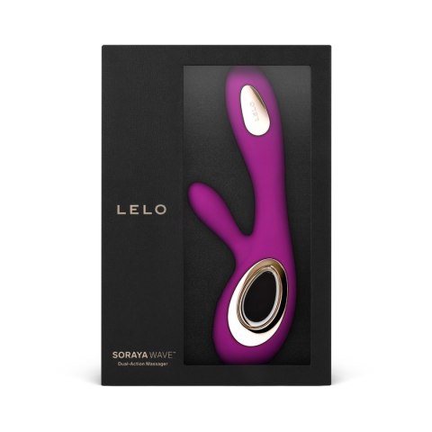 LELO Soraya Wave™ Deep Rose – Luksusowy Wibrator Rabbit z Technologią WaveMotion™