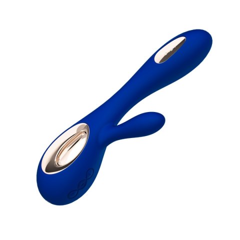 LELO Soraya Wave Midnight Blue - luksusowy wibrator rabbit z technologią WaveMotion