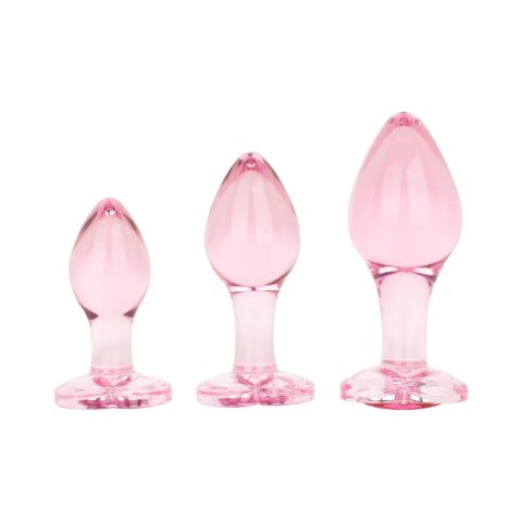 Anal Collection - Korek analny szklany - 7 cm